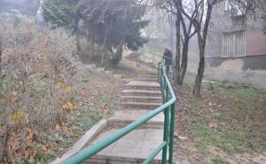  / Završena sanacija pješačkih staza i stepeništa u Ulici Zaima Šarca, FOTO: Centar.ba